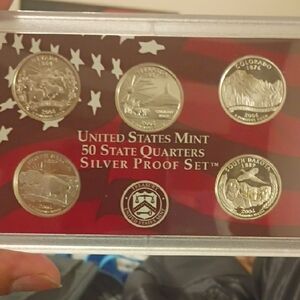 United States Mint Silver Proof Quarter Set